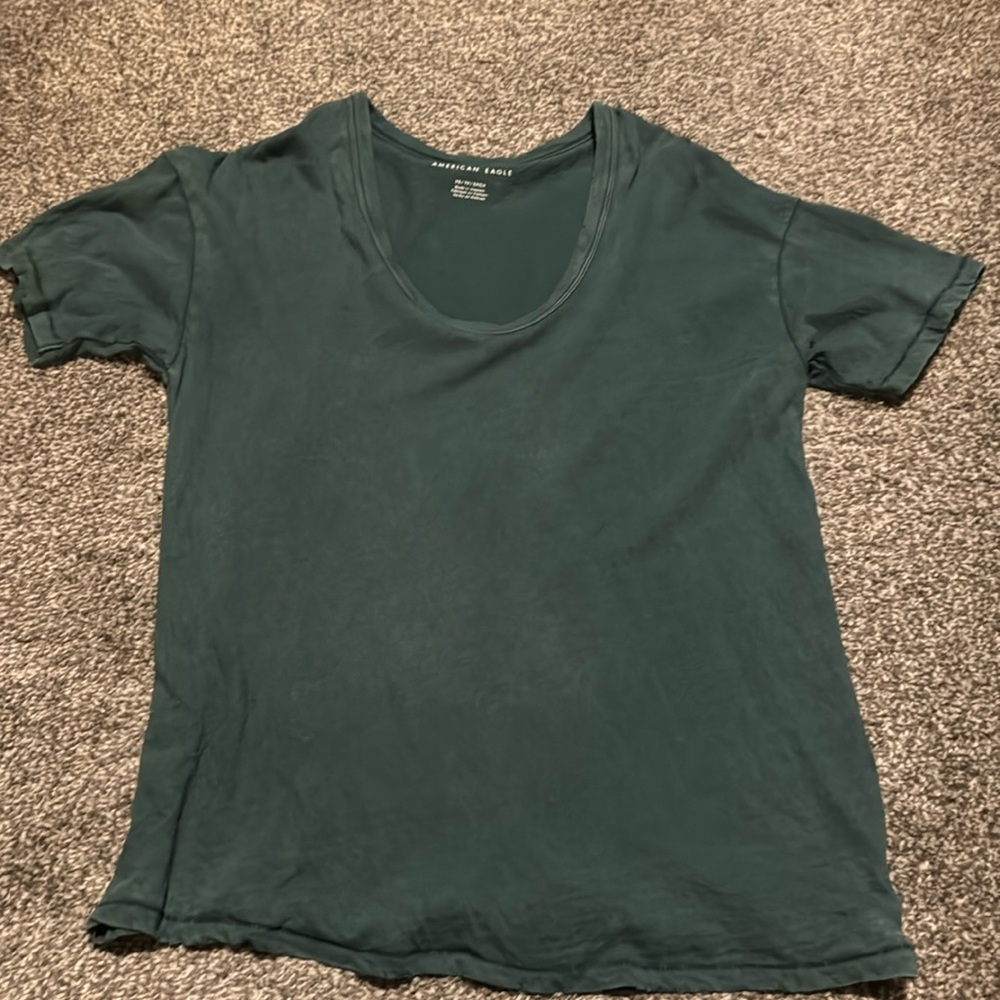 American eagle scoop neck shirt size XS